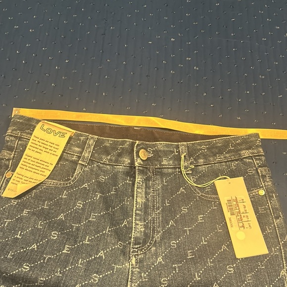 Stella McCartney Denim Skinny Jeans  with Logo. - Picture 6 of 7